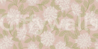 Muted Meadow Petal Pattern Wallpaper⁠