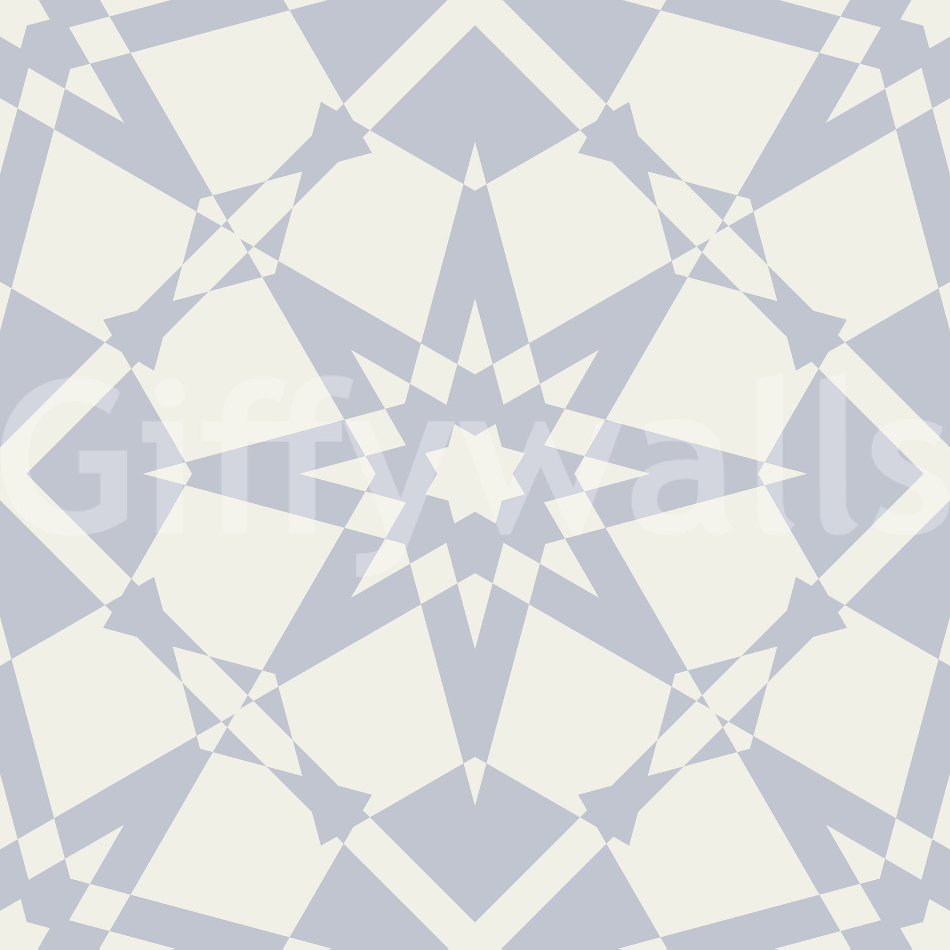 Minimalist Starburst Symmetry Wallpaper⁠