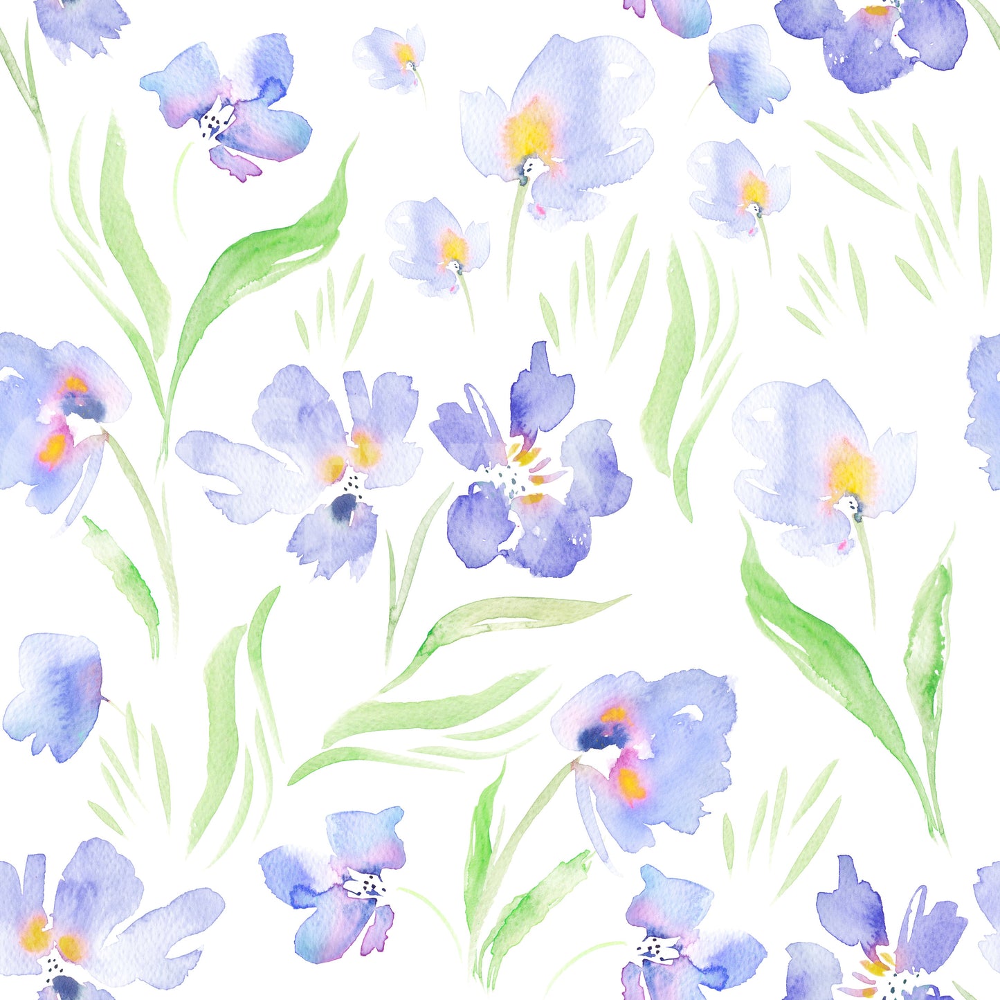 Soft Lavender Botanical Garden Wallpaper⁠