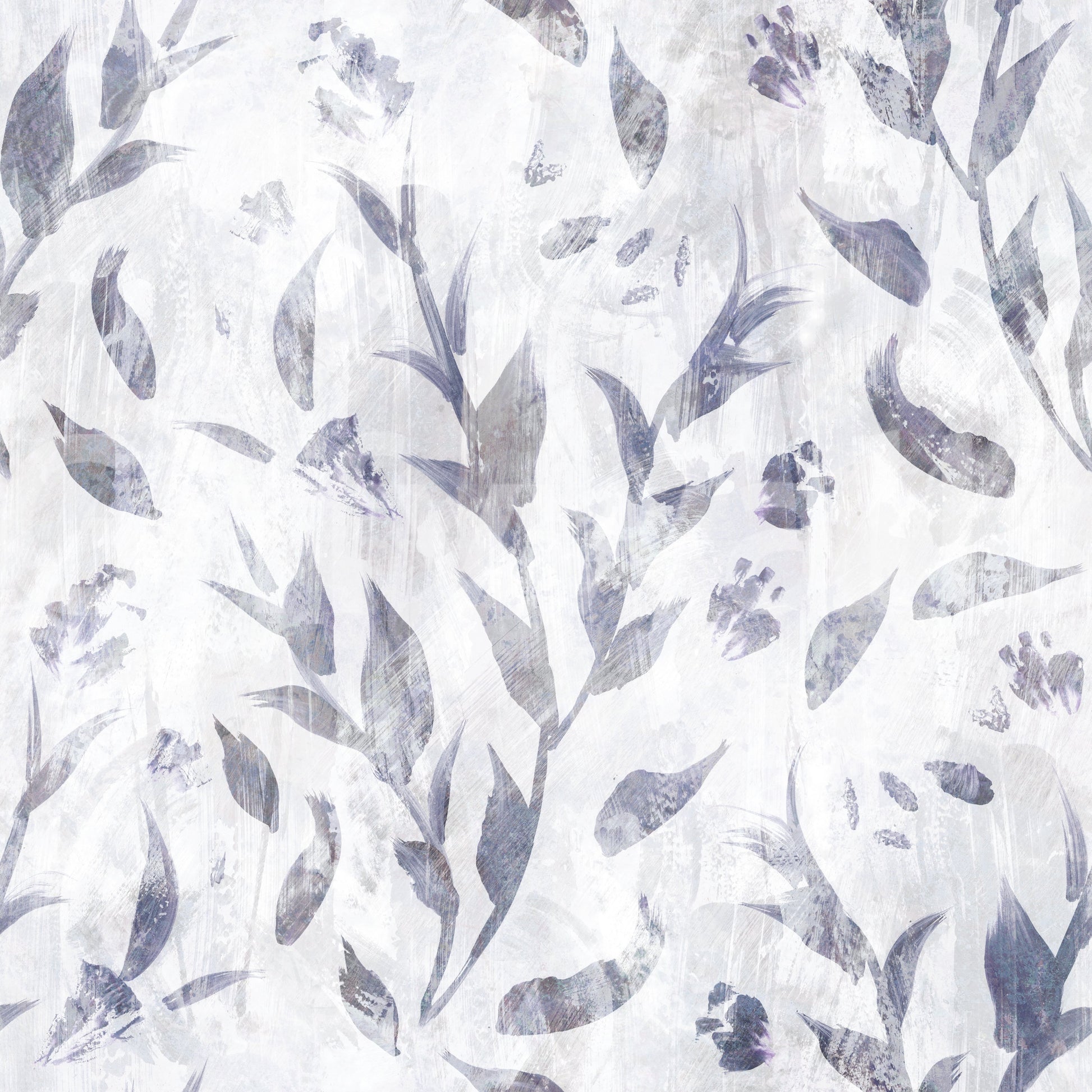 Abstract Painted Willow Branches Wallpaper⁠