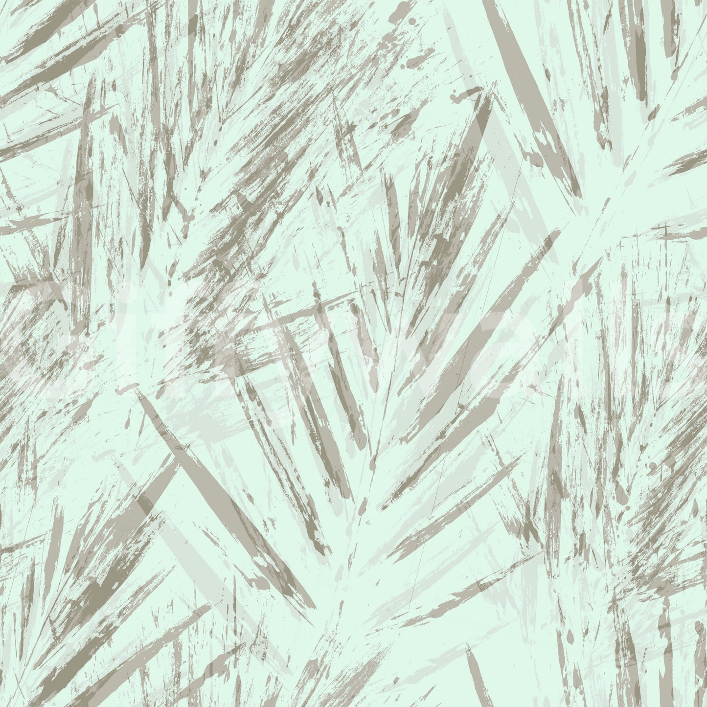 Ethereal Palm Frond Abstract Wallpaper⁠