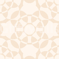 Cream Geometric Arcs Wallpaper⁠