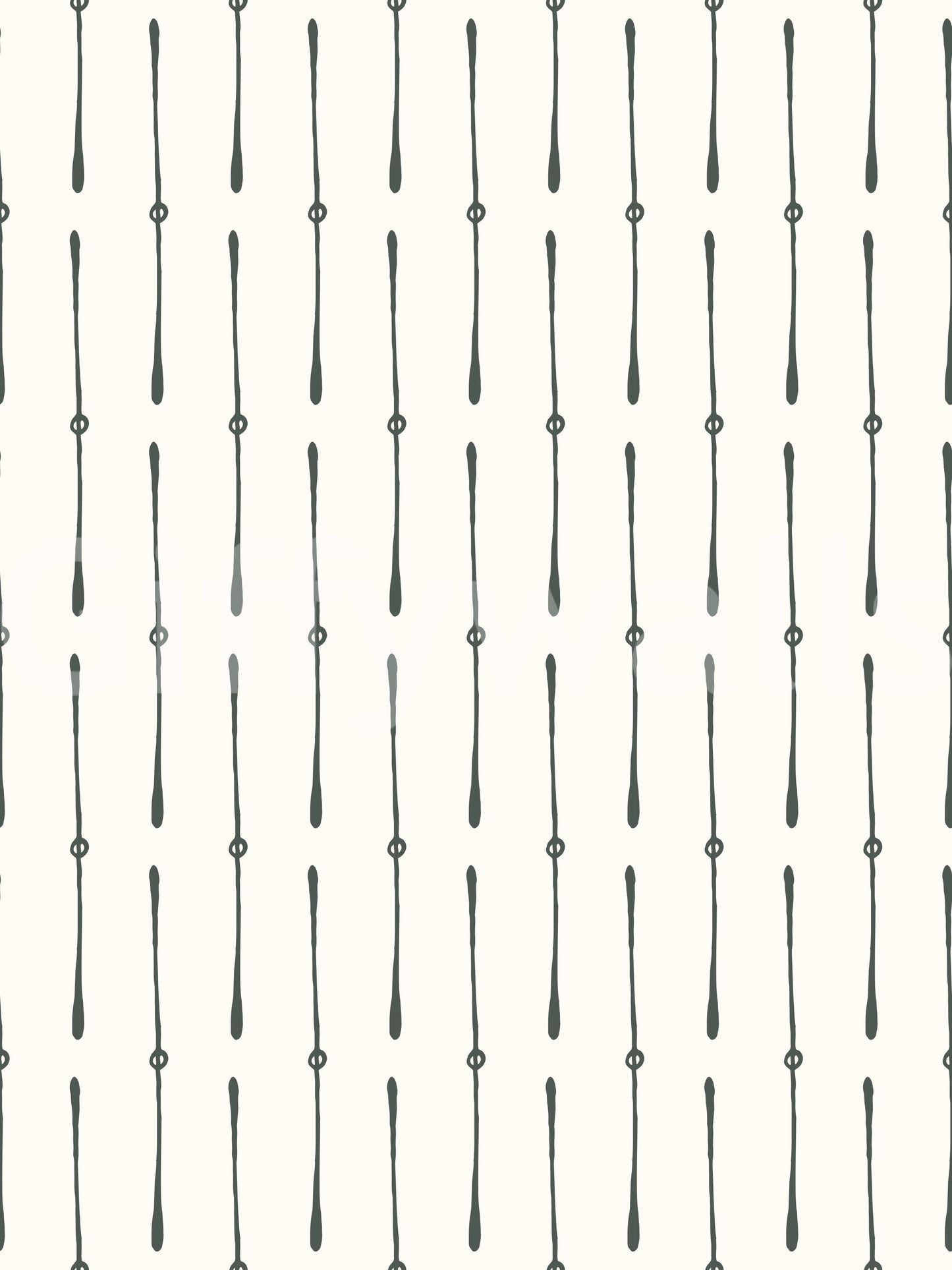 Modern Linear Spaced Strokes Pattern Wallpaper⁠