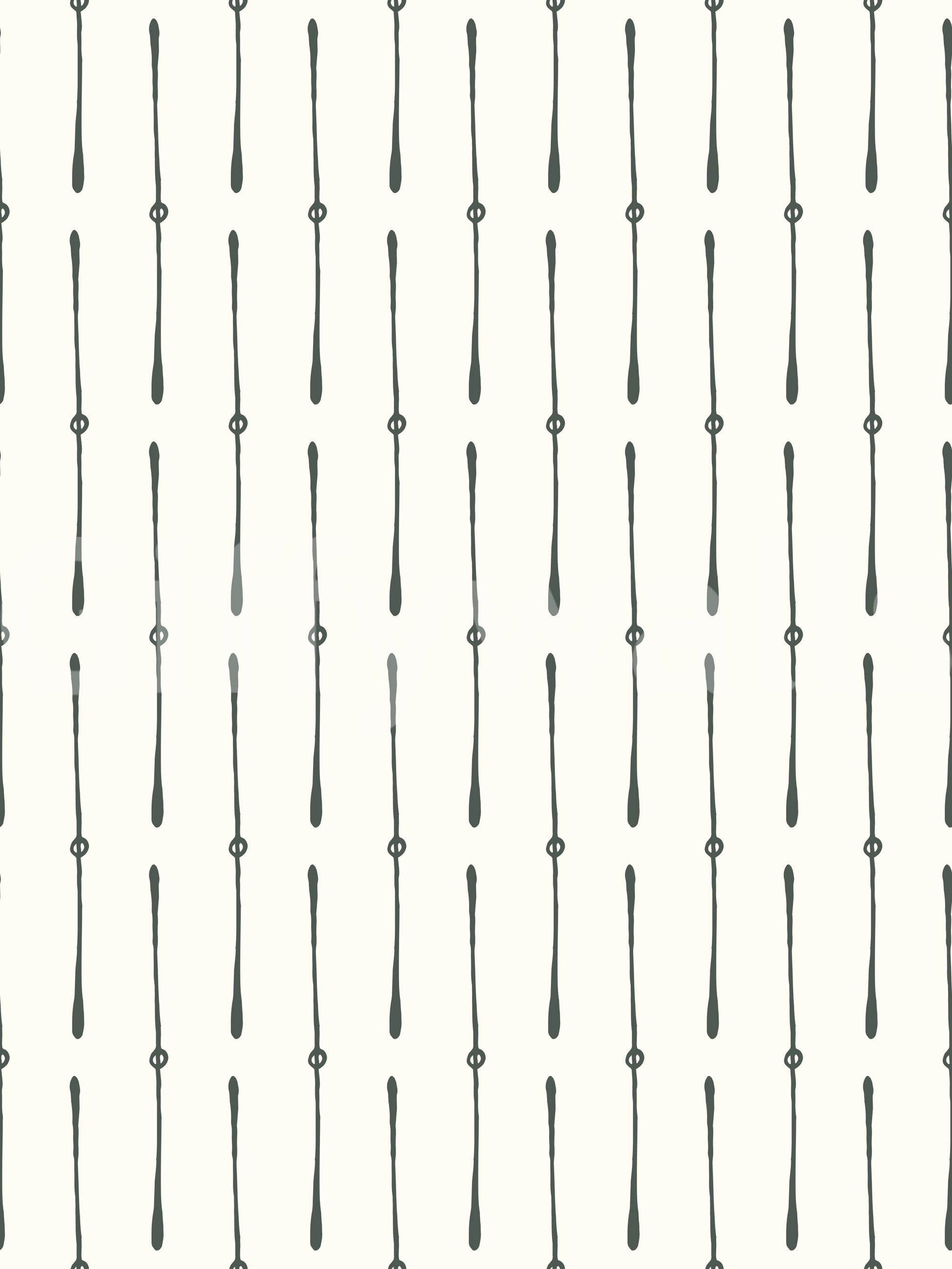 Modern Linear Spaced Strokes Pattern Wallpaper⁠