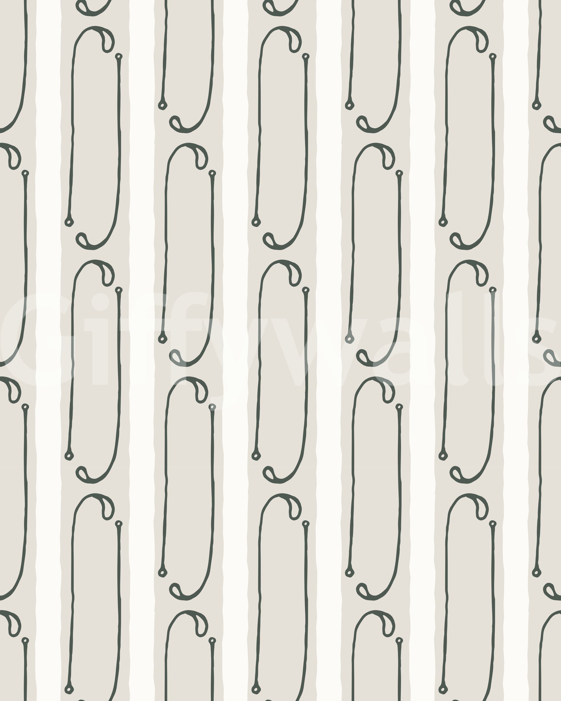 Abstract Organic Vertical Lines Wallpaper⁠