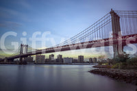 Architectural Bridge Horizon Wall Mural