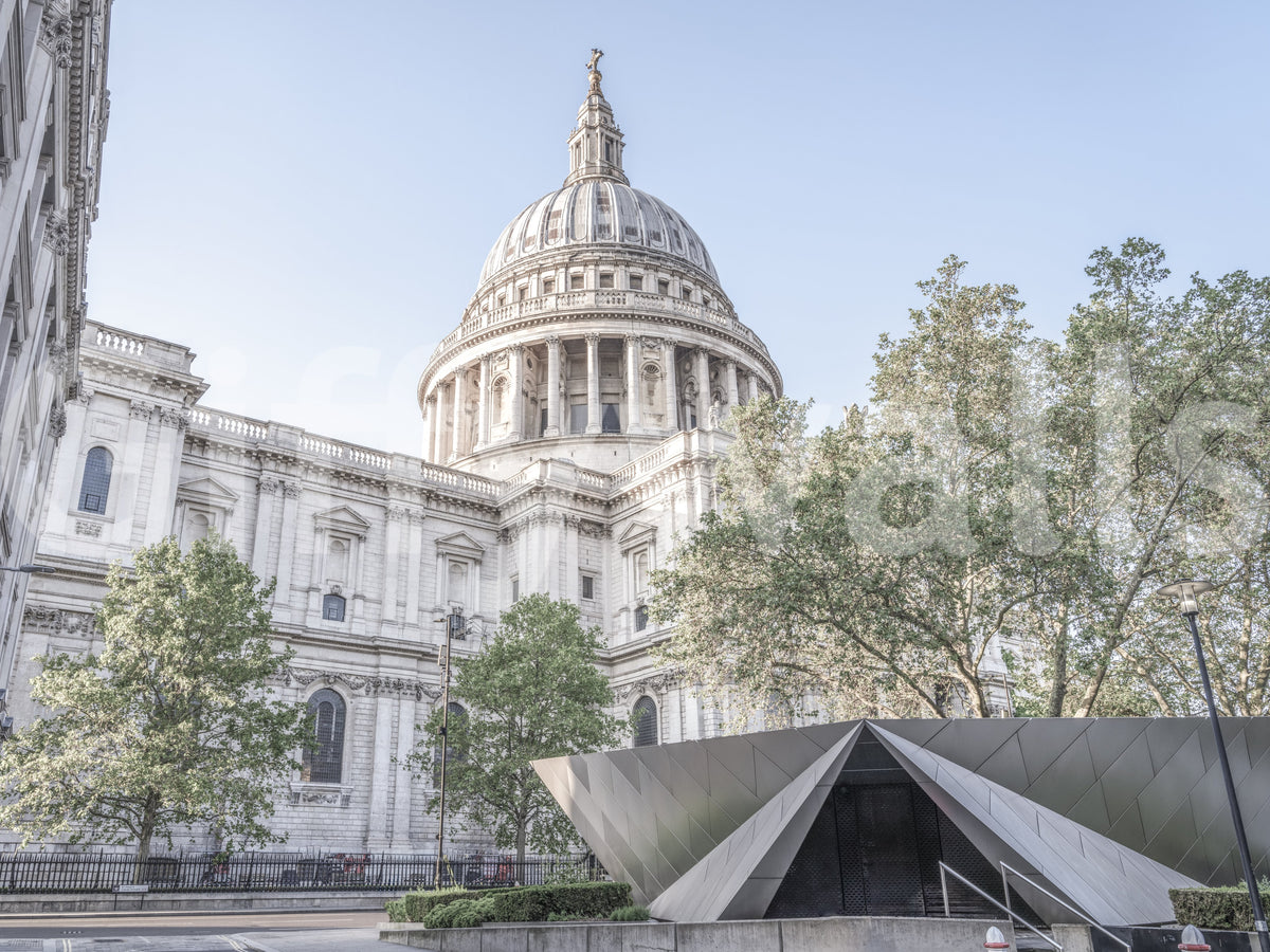 London Skyline Architectural Landmark Wall Mural