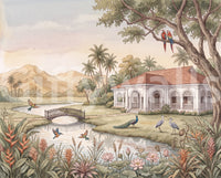 Whispering Garden Estate Wall Mural - RJM02