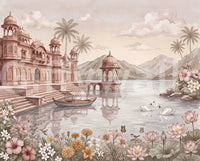 The Swan Lake Palace Wall Mural - RJM05