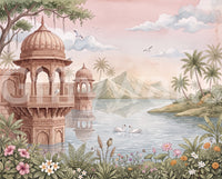 The Swan Lake Pavilion Wall Mural - RJM10