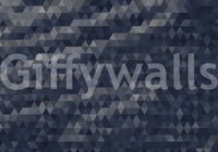 Slate Triangulated Abstract Texture Wall Mural