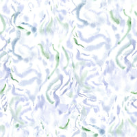 Ethereal Blue and Green Watercolor Wash Wallpaper⁠