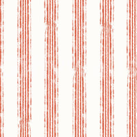 Minimalist Terracotta Line Pattern Wallpaper⁠