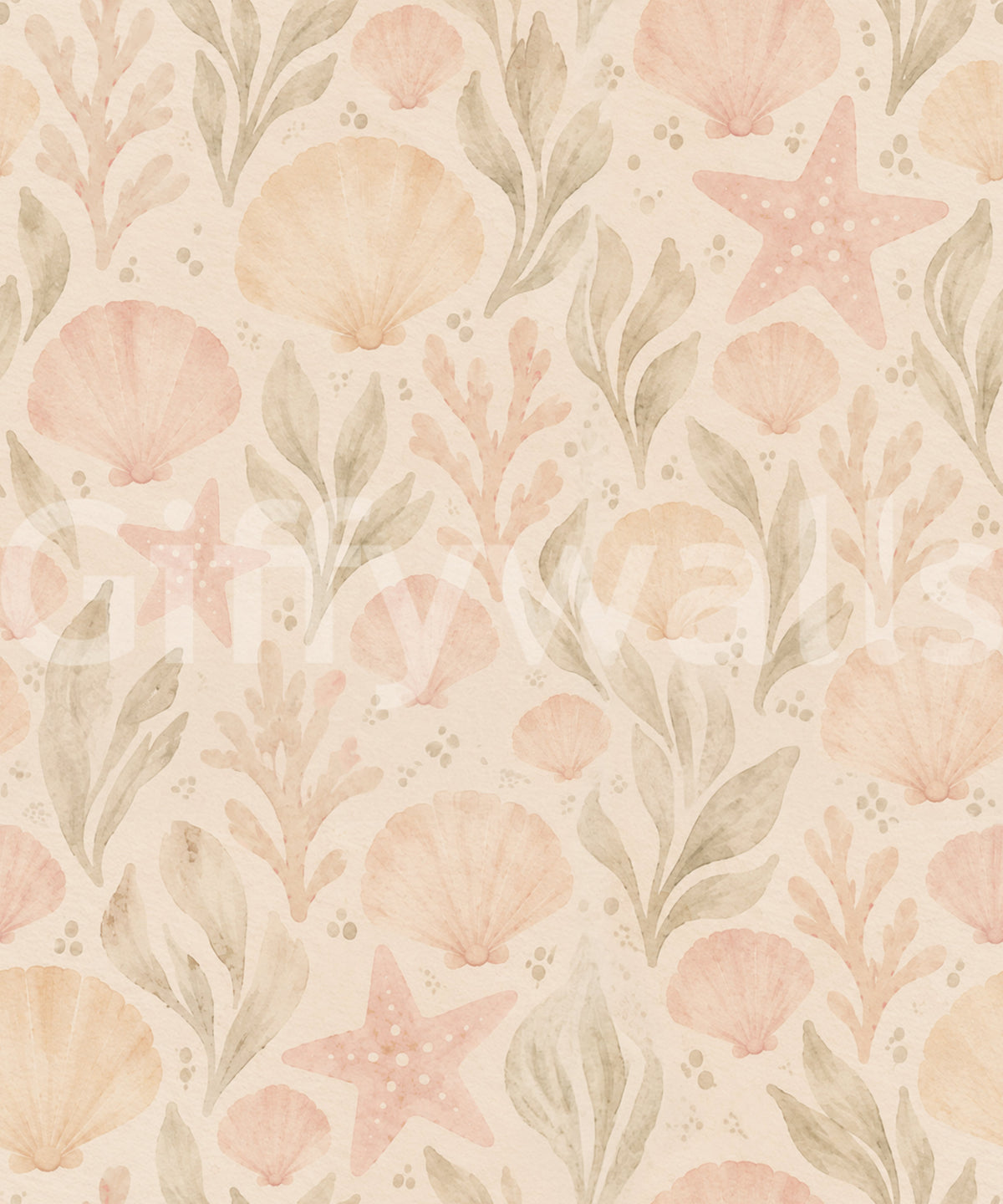 Seashell Garden Wallpaper⁠