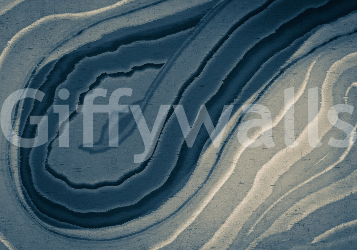 Abstract Ink Wash Flow Wall Mural