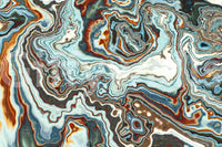 Earthy Marbled Swirl Abstract Wall Mural