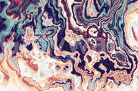 Marbled Fluidity Abstract Art Wall Mural