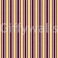 Ivy League Faux Linen Vertical Stripes - Butter Burgundy And Cream Wallpaper⁠