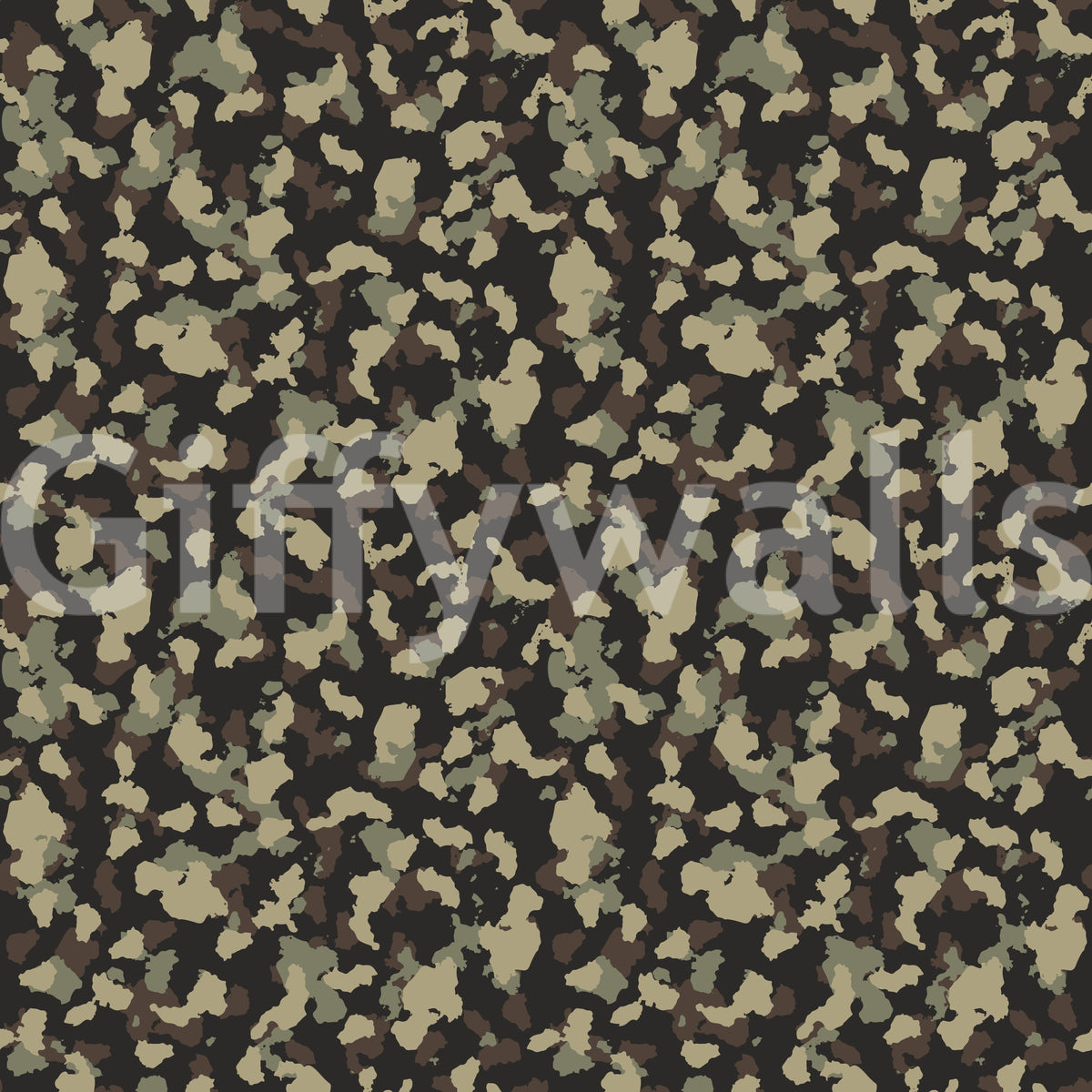 Tactical Forest Camouflage Pattern Wallpaper⁠