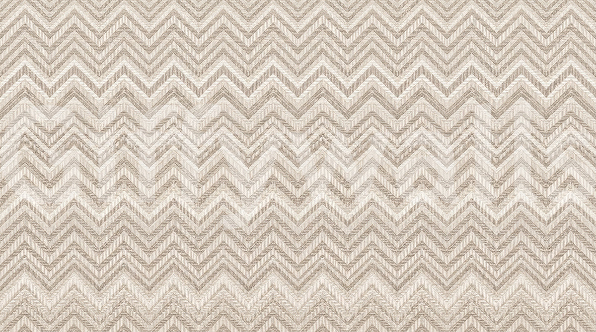 Minimalist Neutral Zigzag Herringbone Wall Mural