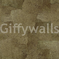 Torn Leather - Olive Gold Wallpaper⁠