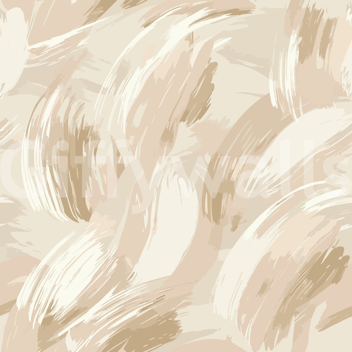 Neutral Brushstroke Sweep Wallpaper⁠