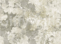 Ginkgo Biloba Leaves Muted Grey Wall Mural Wall Mural