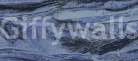Indigo Veined Slate Wall Mural