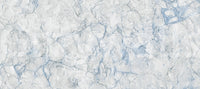 Cool Blue Marble Vein Texture Wall Mural
