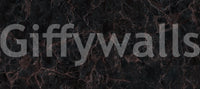 Midnight Obsidian Veins Wall Mural