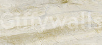 Golden Veined Cream Stone Texture Wall Mural