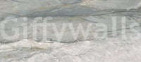 Cool Grey Stone Veins Wall Mural