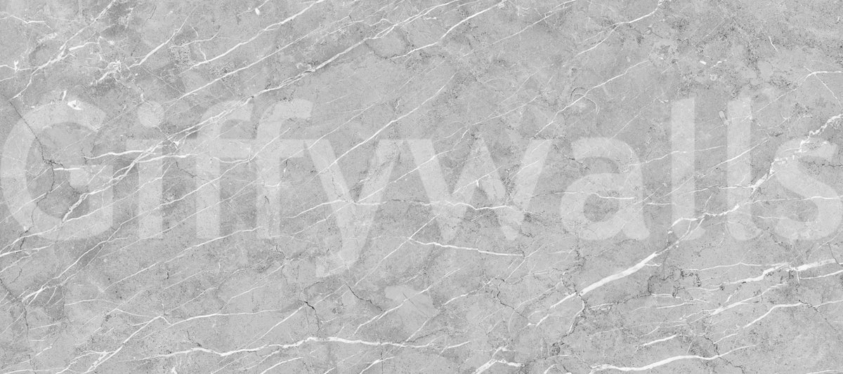 Minimalist Cool Grey Stone Texture Wall Mural