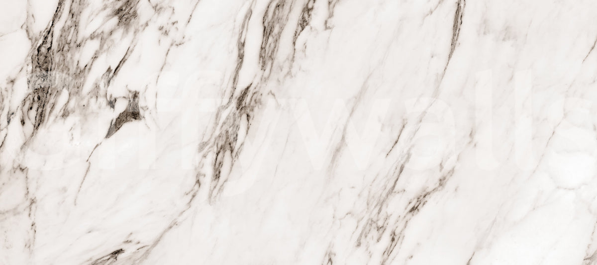 Classic White Marble Vein Texture Wall Mural