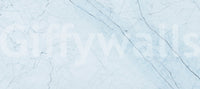 Ethereal Azure Marble Vein Wall Mural
