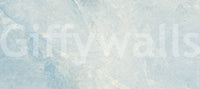 Cool Azure Marble Slab Texture Wall Mural