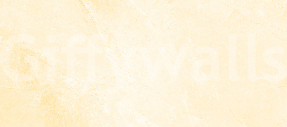 Creamy Calacatta Stone Texture Wall Mural