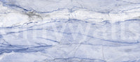 Azure Marble Vein Wall Mural