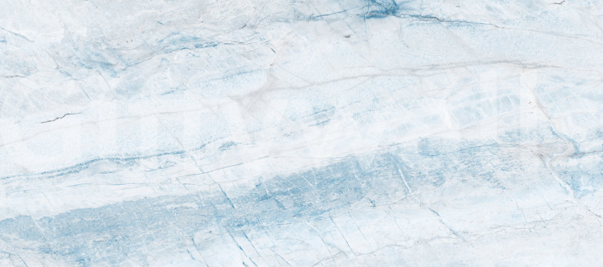 Azure Marble Vein Slab Wall Mural