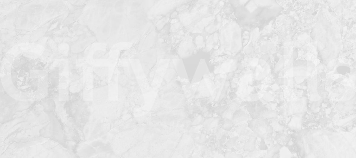 Minimalist White Marble Texture Wall Mural