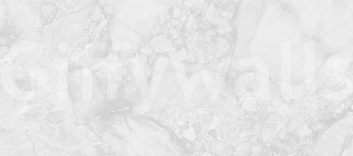 Monochrome Carrara Marble Texture Wall Mural