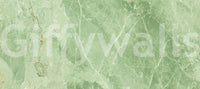Sage Green Veined Marble Stone Wall Mural