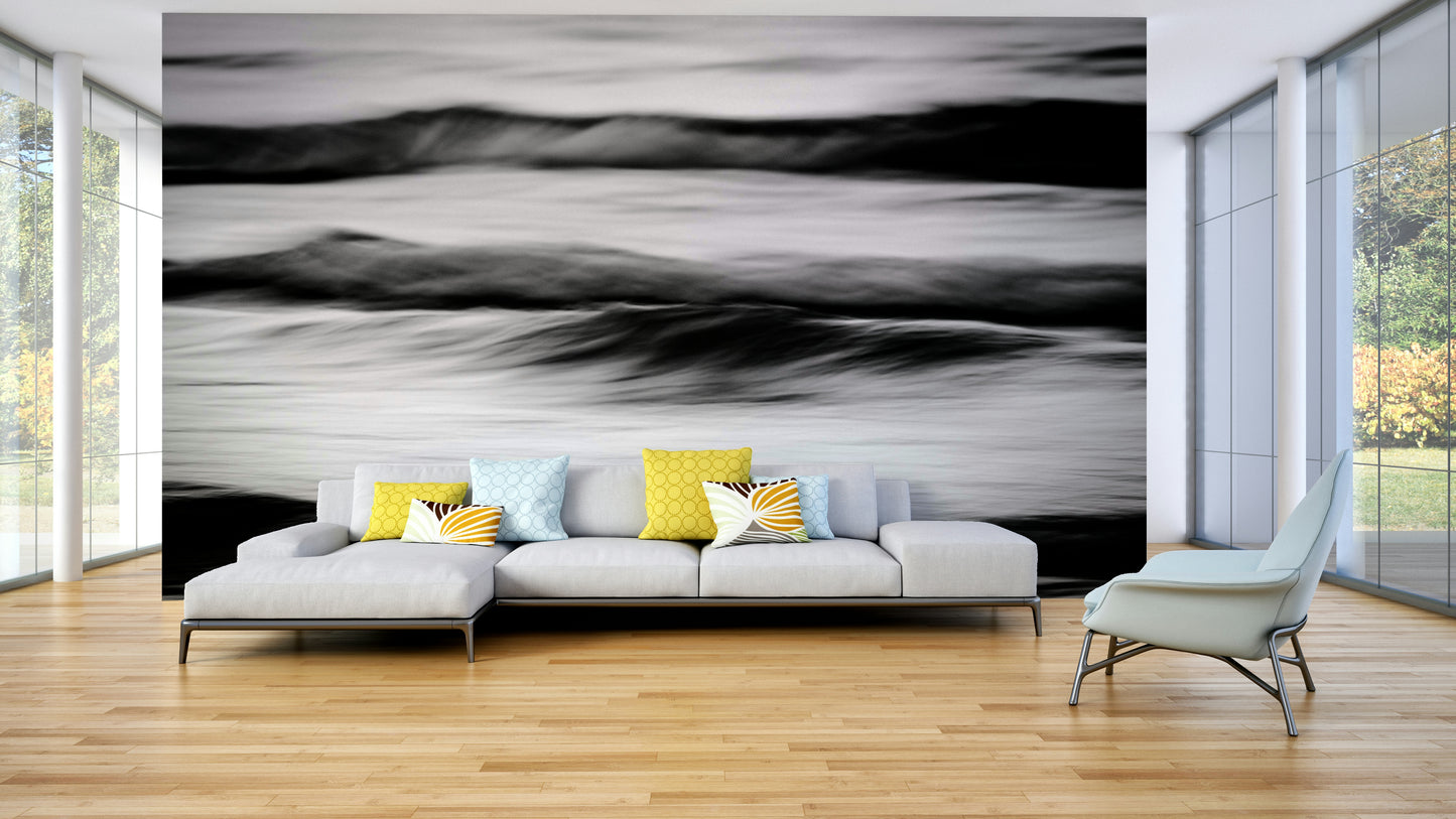 Waves II Wall Mural