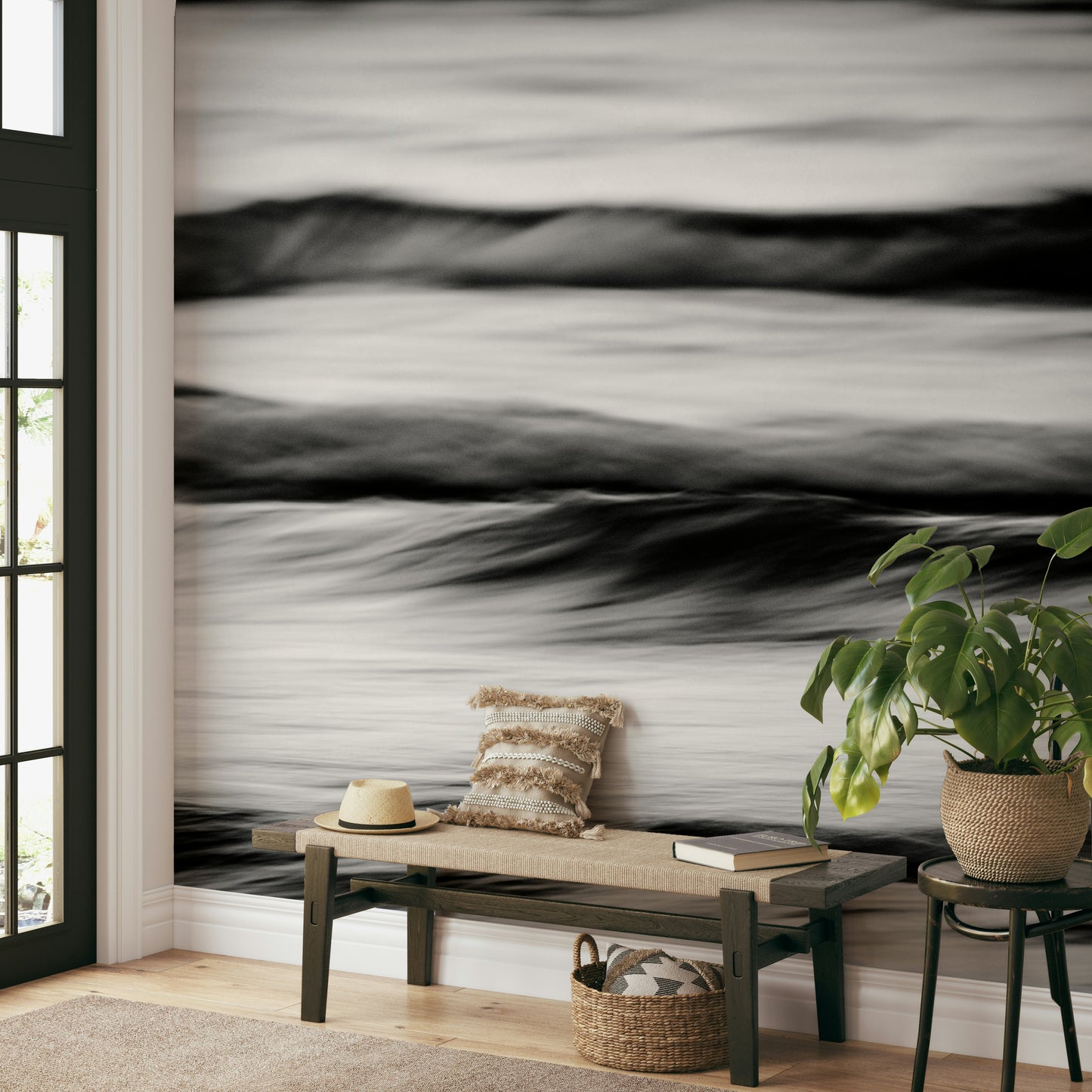 Waves II Wall Mural