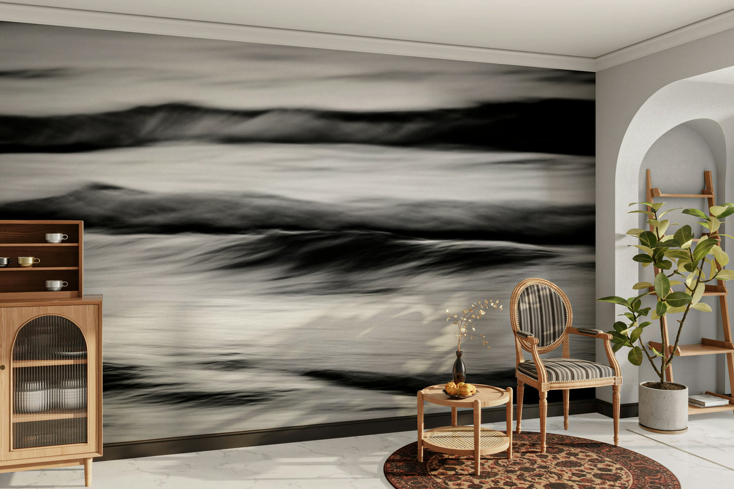 Waves II Wall Mural