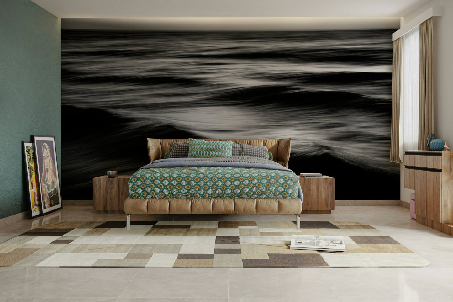 Waves Wall Mural