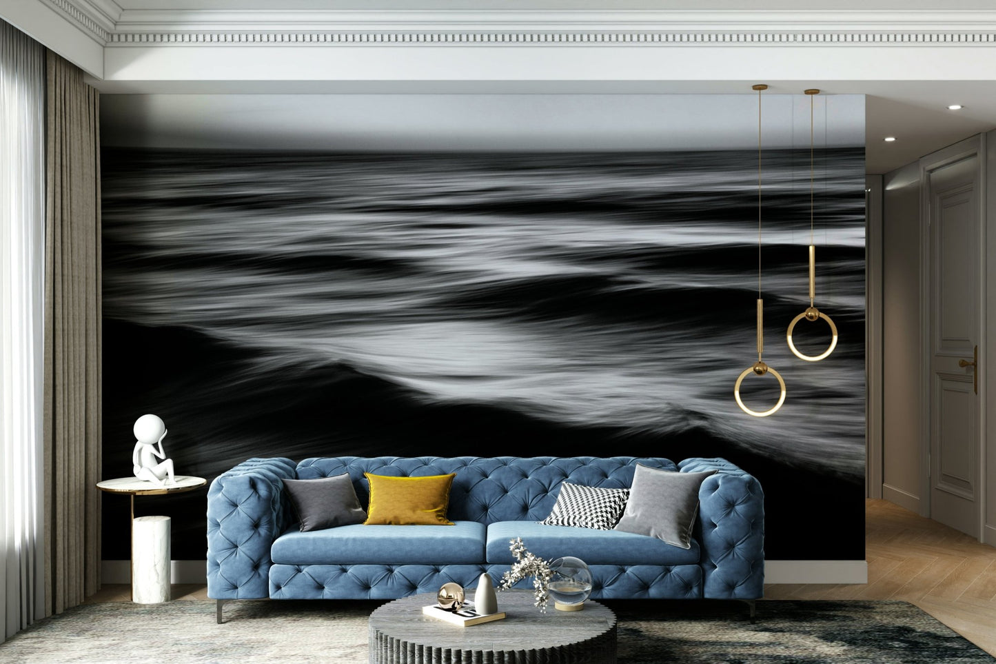 Waves Wall Mural