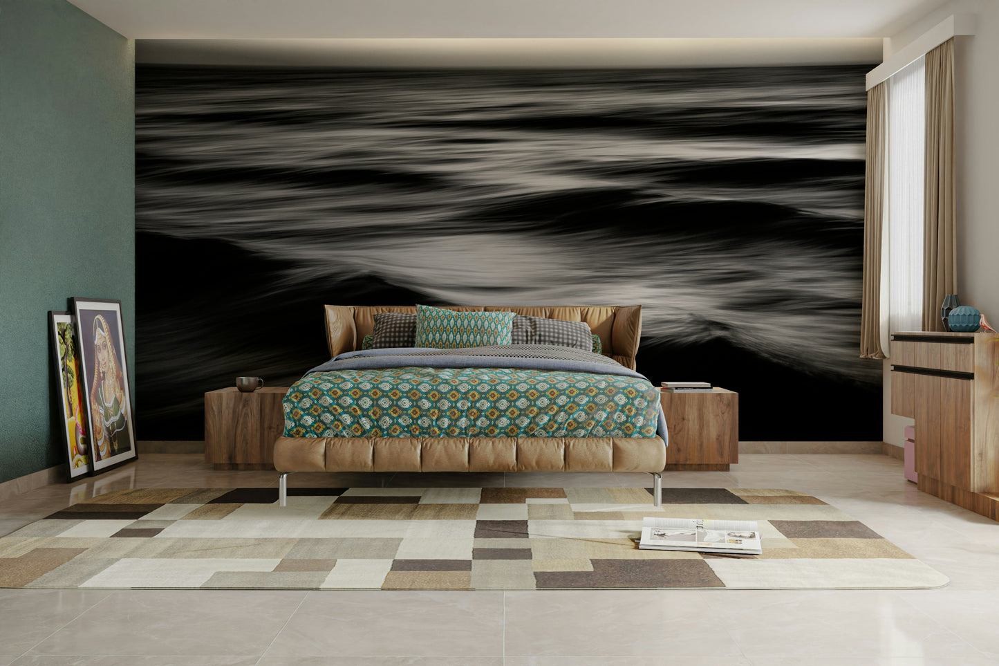 Waves Wall Mural