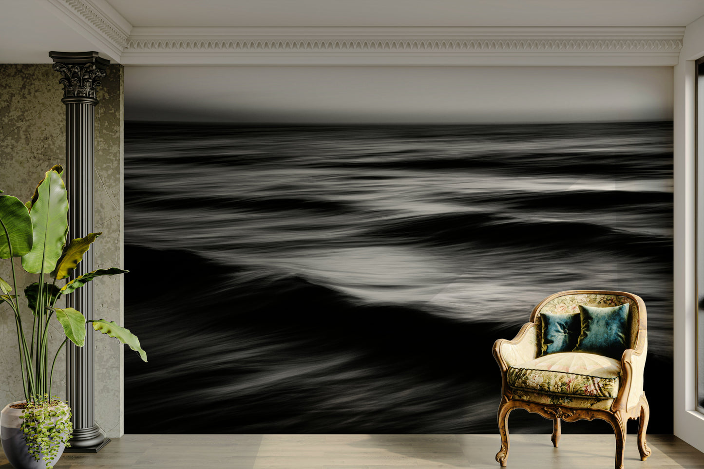 Waves Wall Mural