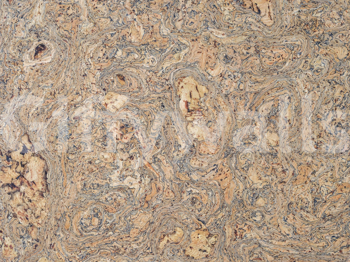 Warm cork look wallpaper
